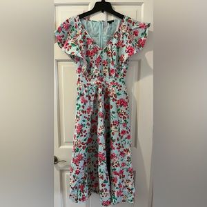 Ann Taylor flower dress, Size 0